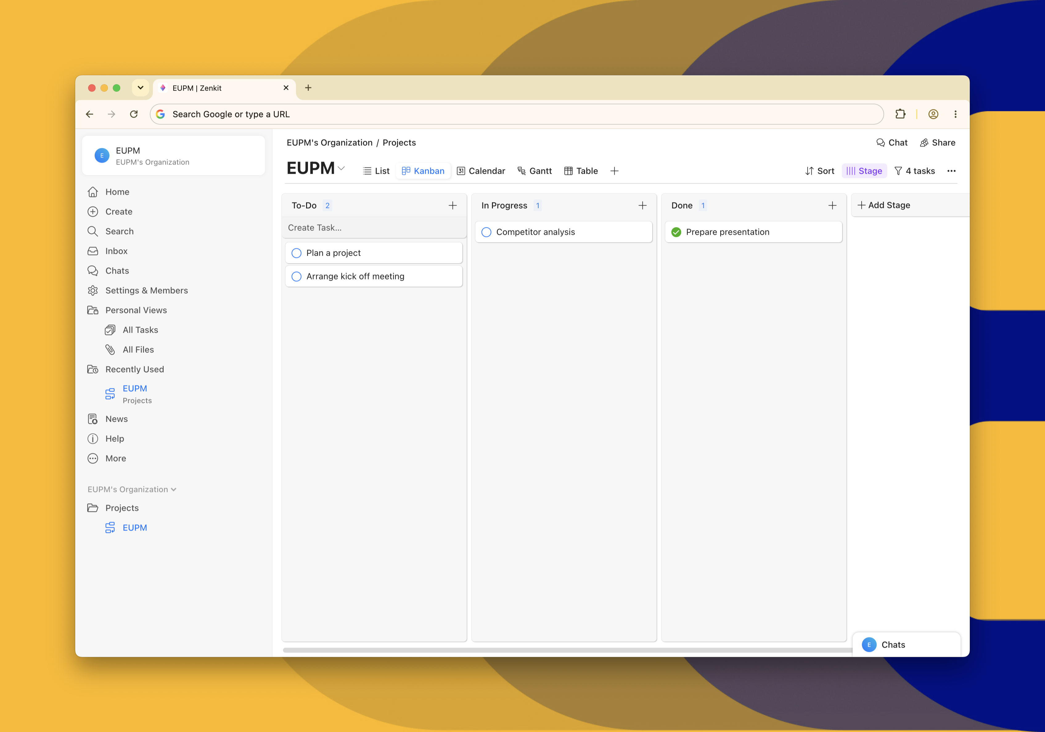 Scrum board in Easy Redmine software