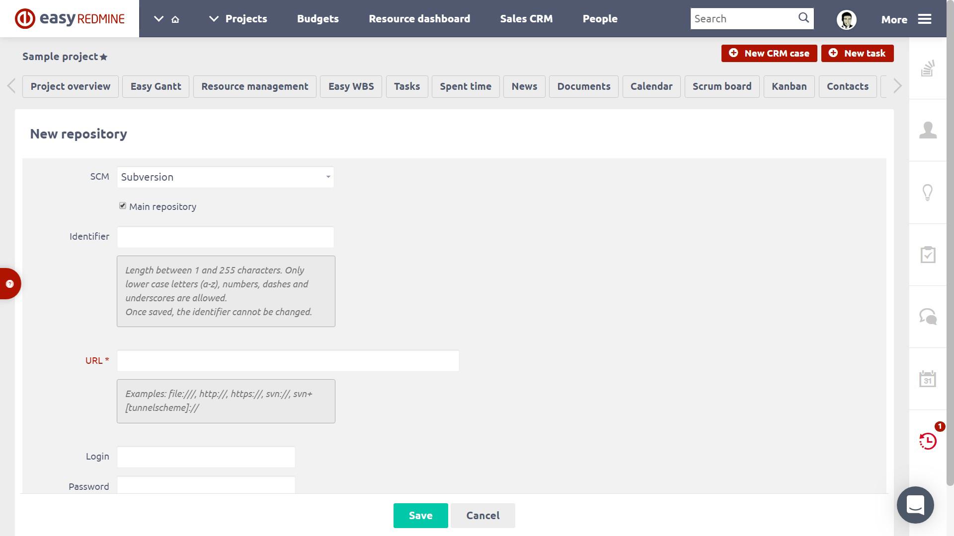 Easy Redmine 2019 - Репозитории программного обеспечения и GitLab CI Easy Redmine 2019 - Репозитории программного обеспечения и GitLab CI