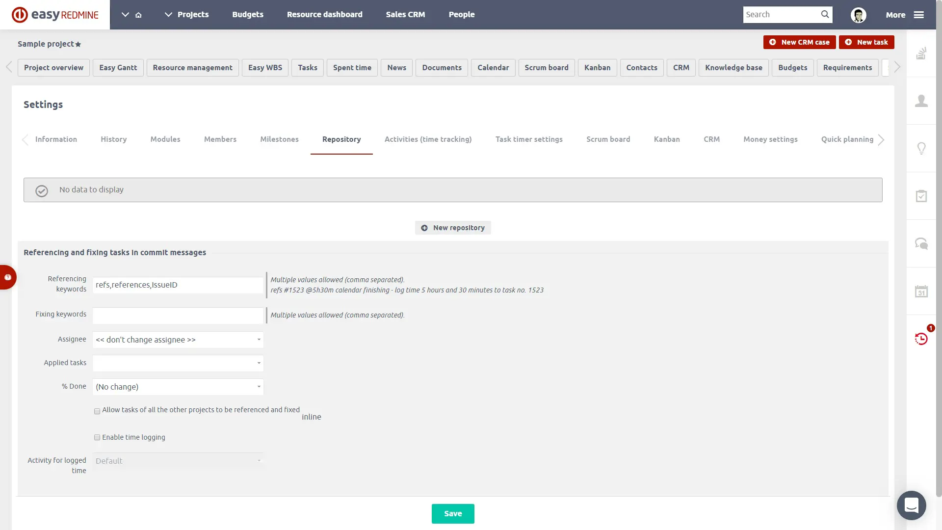 Easy Redmine 2019 - Репозитории программного обеспечения и GitLab CI Easy Redmine 2019 - Репозитории программного обеспечения и GitLab CI