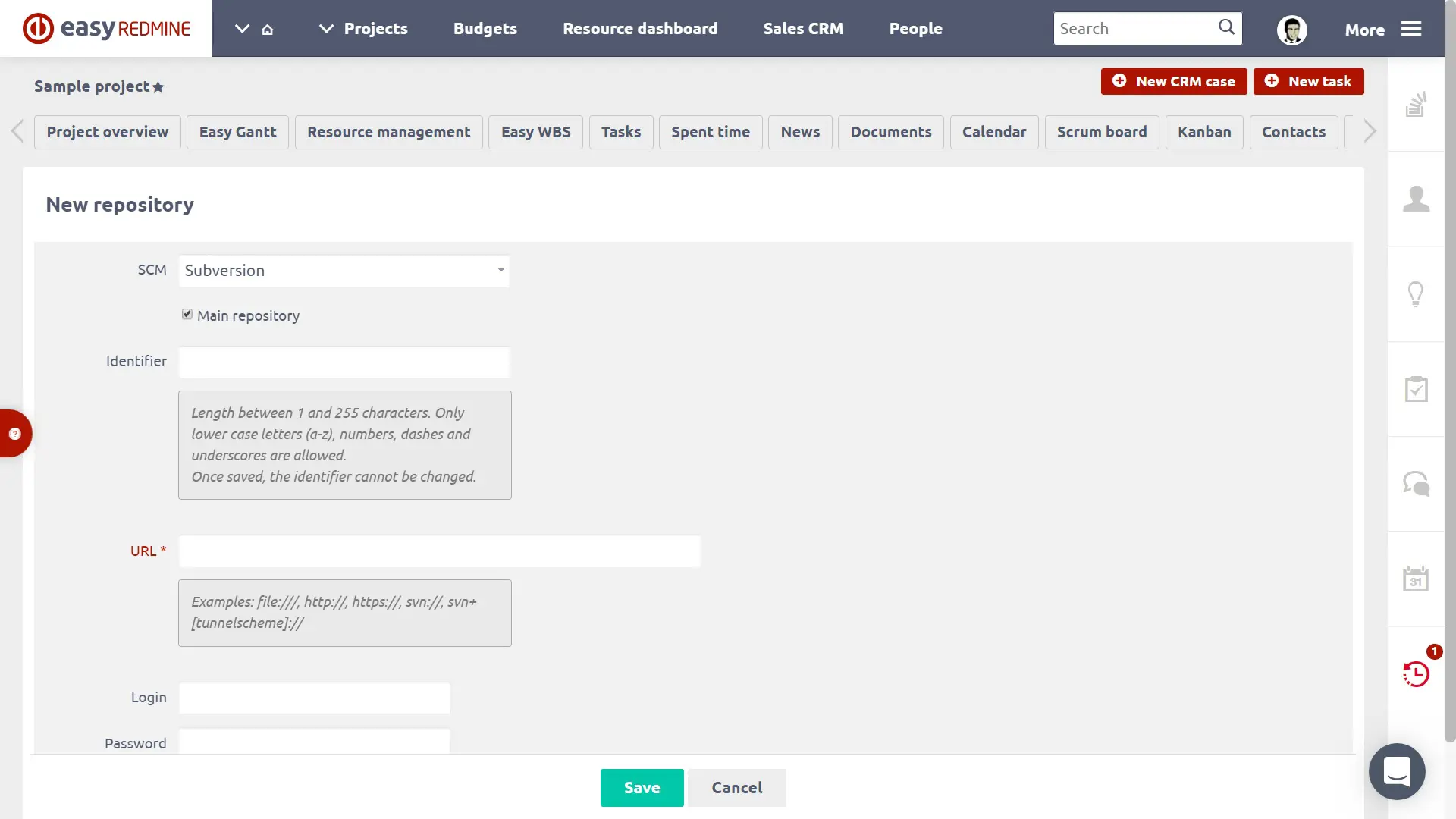 Easy Redmine 2019 - Репозитории программного обеспечения и GitLab CI Easy Redmine 2019 - Репозитории программного обеспечения и GitLab CI