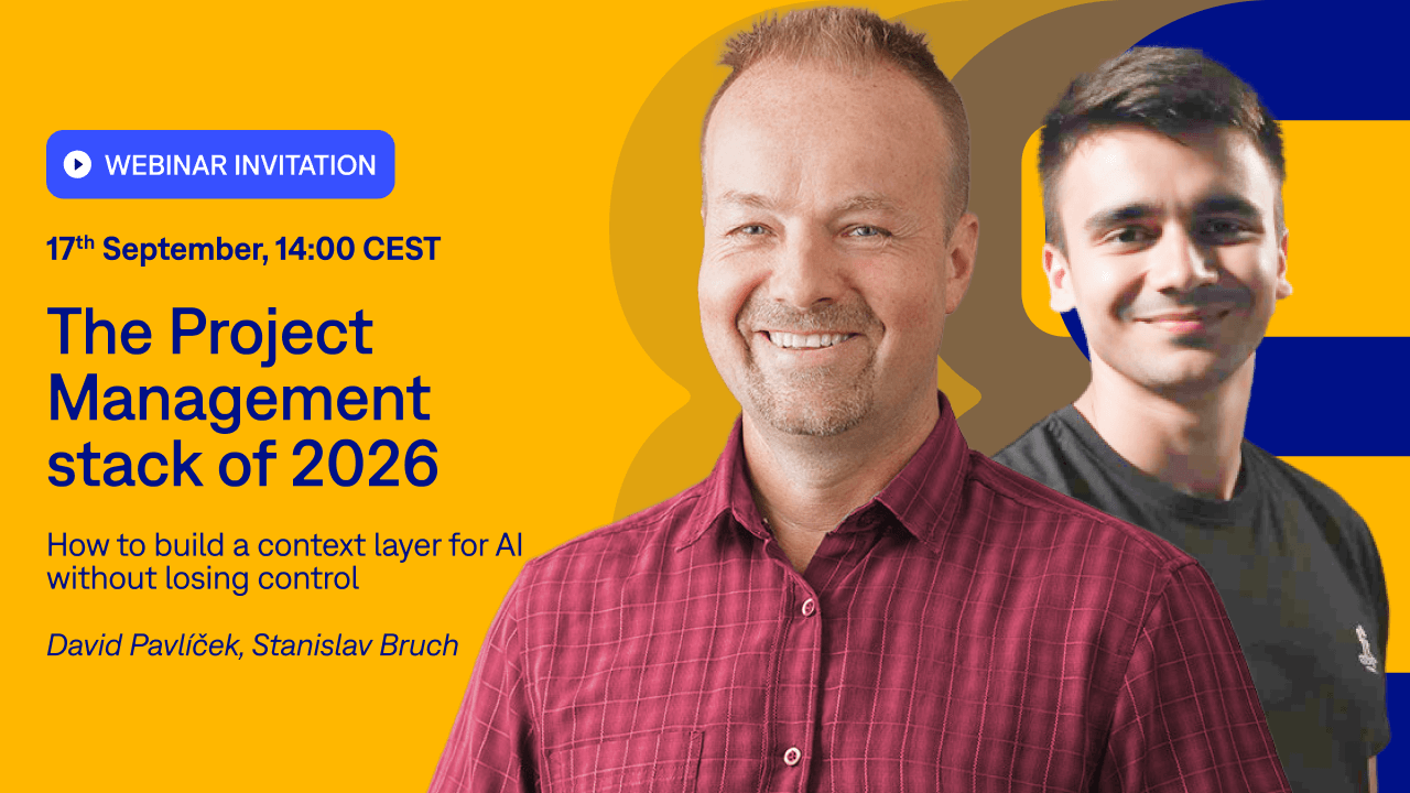 Webinar project management stack